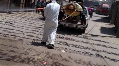 بعد إصابة 4 بكورونا.. تطهير وتعقيم مكثف في قريتين بالدقهلية