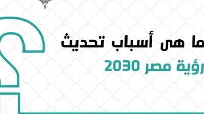  أسباب تحديث رؤية مصر 2030 