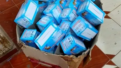 ضبط 50 ألف كمامة طبية غير مطابقة للمواصفات بأبو النمرس