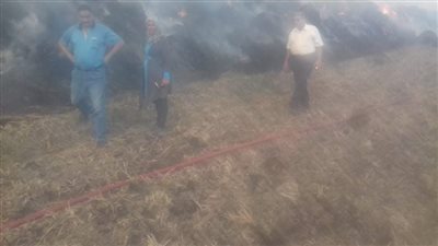 السيطرة علة حريق في مصنع تدوير قمامة بالدقهلية 