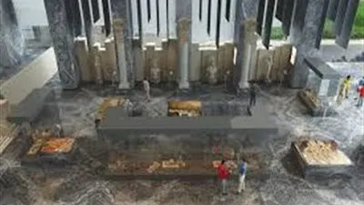 تعرف على آخر تجهيزات متحف آثار العاصمة الإدارية الجديدة   