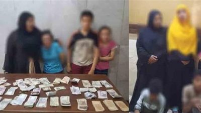 لتسولهم بالأطفال.. القبض على 13 شخصا في الدقي