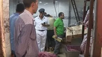 خلال 24 ساعة.. ضبط 2 طن لحوم فاسدة فى العمرانية