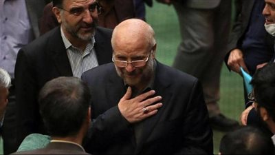 جدل في إيران بسبب اختيار قاليباف رئيسا للبرلمان