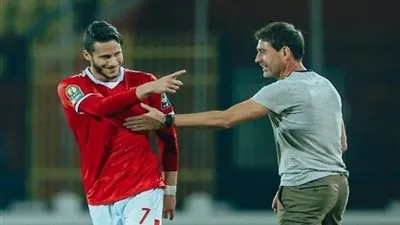 هيدرسفيلد يزف بشرى سارة للأهلي بشأن رمضان صبحي