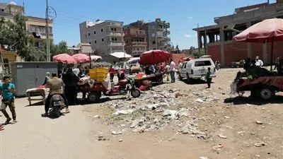 حملة لفض الأسواق وتجمعات الباعة الجائلين في الدقهلية