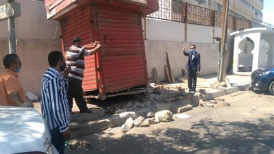 حي النزهة: إزالة 14 كشك بشارع الحجاز.. وعرض سايس على النيابة