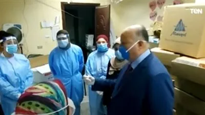 محافظ القاهرة في زيارة مفاجئة لمستشفى منشية البكري (فيديو)