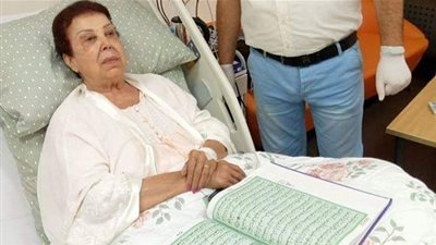 آخر تطورات الحالة الصحية للفنانة رجاء الجداوي 