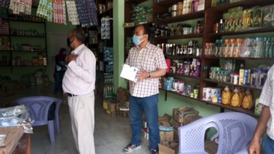 تفاصيل ضبط ألف كمامة و750سرنجة بمركز ومدينة أجا بالدقهلية (صور)