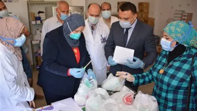نائب محافظ الدقهلية يتفقد مستشفيات السنبلاوين الثلاث للفرز (صور)