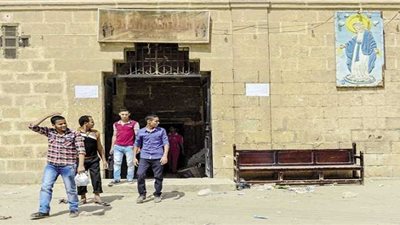 في زمن الكورونا .. جدران دير عذراء جبل الطير يخلو من المحتفلين 