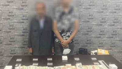 ضبط شخصين بحوزتهما كرتونة من العقاقير المخدرة بشبرا 