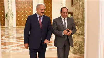 عاجل.. مؤتمر صحفي بين السيسي وحفتر (فيديو)