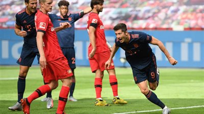 قطار بايرن ميونيخ لا يتوقف ويدهس ليفركوزن ويقترب من التتويج بلقب الدوري الألماني