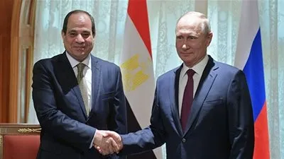 الرئيس الروسي ونظيره المصري يبحثان الأزمة الليبية