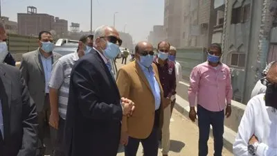 محافظ الجيزة يعلن بدء توسعة شارع المحولات.. ويحذر مخالفي البناء بالعمرانية