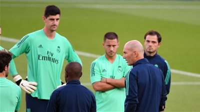 زيدان يحسم موقف هازارد من المشاركة أمام مايوركا