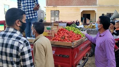 استمرار حملات فض التجمعات والأسواق بالبحيرة (صور)