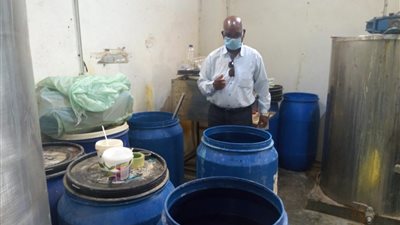  ضبط 4 أطنان كلور مجهول المصدر بـ15 مايو