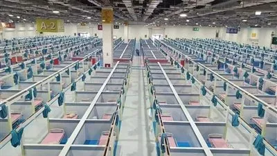 انفراد| لقطات حية من داخل أكبر مستشفى لعلاج كورونا في مصر.. والتشغيل 20 يونيو (فيديو وصور)