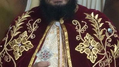 كنيسة عزبة النخل تنعى القس بيشوى عياد بعد وفاته بكورونا