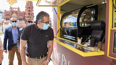 شاهد.. مطعم وكافيتريا لخدمة الزوار في قصر البارون (صور)