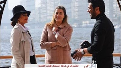 المنتج أحمد السبكي يروج لفيلم 