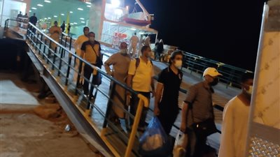 عاجل.. رحلات بحرية لنقل المصريين من السعودية (صور)