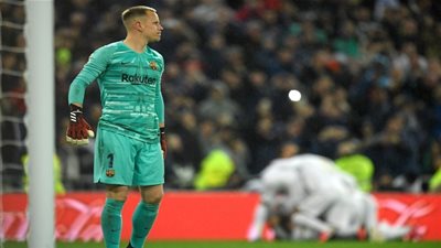 أزمة في برشلونة بسبب تير شتيجن