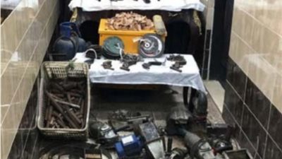 ضبط 12 قطعة سلاح ناري وورشة دون ترخيص بأسيوط