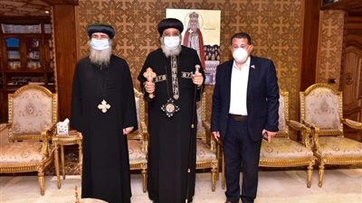 البابا تواضروس يستقبل مقرر لجنة العلاقات العامة بالكنيسة