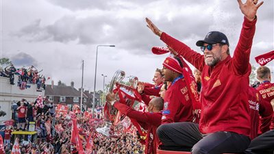 كشف حساب كلوب مع ليفربول بعد التتويج بلقب الدوري الإنجليزي