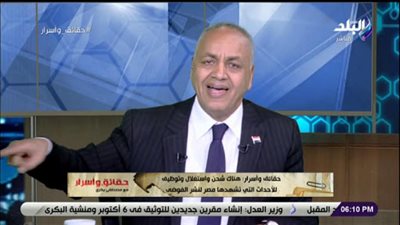 مصطفى بكري: مرسي أمر باعتقالي وثلاثة آخرين في 2012 (فيديو)