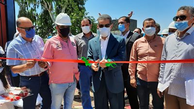 محافظ الغربية يفتتح مشروع صرف متكامل في قريتين بسمنود (صور)