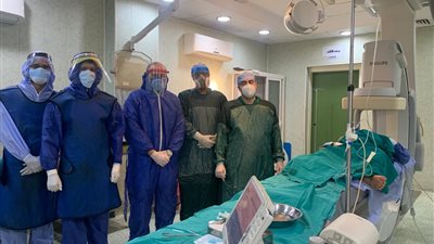 جراحات عاجلة لمصابى كورونا بمستشفيات المطرية التعليمى وشبين الكوم ودمنهور (صور)