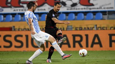 أهداف مباراة - سبال 2 × 2 ميلان - الدوري الإيطالي