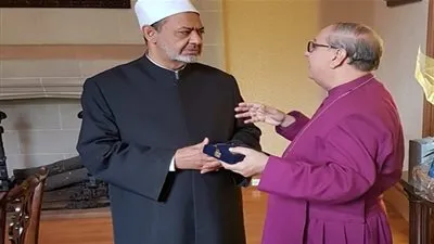 شيخ الأزهر لمطران الأسقفية: كنيستكم أحد دعائم الحوار الديني والتفاعل الثقافي