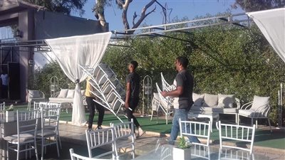  غلق قاعة أفراح بالجيزة ومصادرة محتوياتها