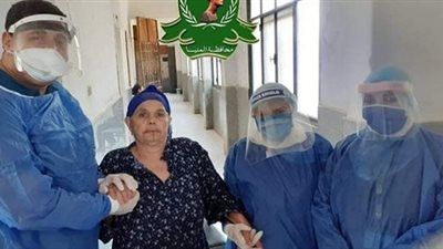 نجل معمره المنيا المتعافية من كورونا: 