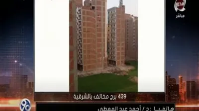 محافظة الشرقية: إحالة من يقف أمام قرارات الإزالة للنيابة العسكرية (فيديو)