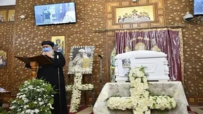 مطران طنطا يترأس صلاة جنازة القس صموائيل أنطوان (فيديو وصور)