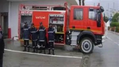 السيطرة على حريق محل بالصف في الجيزة 