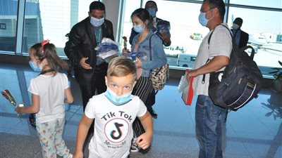 377 سائحا من أوكرانيا يصلون شرم الشيخ