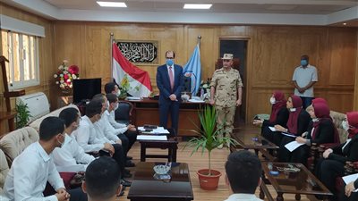 طلاب الأزهر يشاركون في افتتاح السيسي مشروعات قومية والأسمرات 3