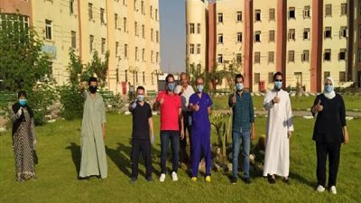 تعافي 17 مصابًا بفيروس كورونا في بني سويف (صور)