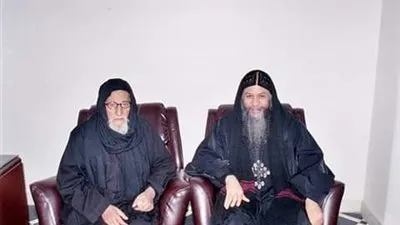 الأنبا أغاثون ينعي الراهب أنجيلوس الأنطوني