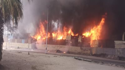 رئيس حي حلوان يكشف تفاصيل دعم المضارين من حريق سوق توشكى