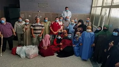 تعافي 33 مصابًا بكورونا وخروجهم من عزل الفشن والمدينة الجامعية ببني سويف
