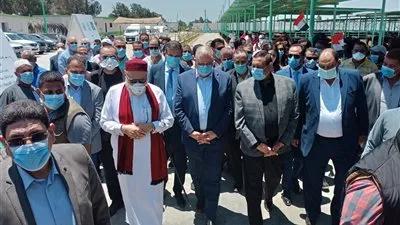 وزير الزراعة يفتتح مزرعة إنتاج حيواني في البحيرة (صور)